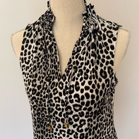 Michael Kors Leopard Blouse - Picture 2 of 8
